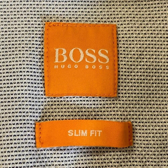 Hugo Boss Men's Edipo Slim Fit Cotton‎ Colorblock Classic Button Down Size XXL - Picture 6 of 14